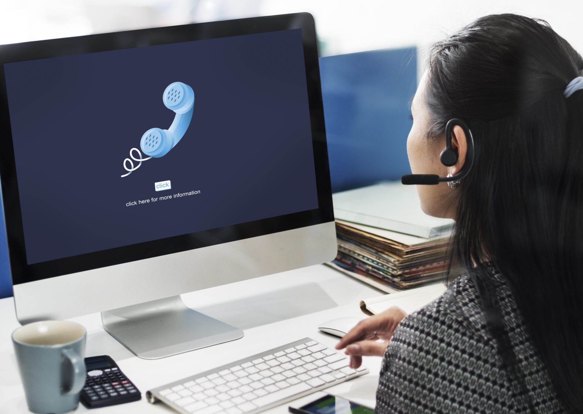 Call Telephone Communication Phone Conversation Concept October 2023 blog – MOOIT Solutions IT services and technology insights